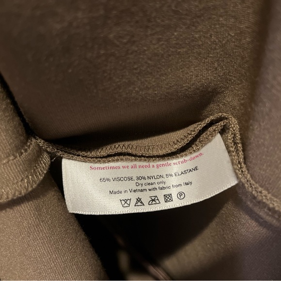 MM. LAFLEUR NWT Olive Green Rachel Sheath Dress Size 12 Bodycon Classic Bodycon - Picture 12 of 12